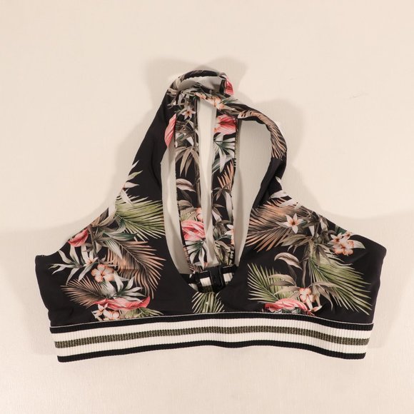 NWOT Seafolly Ocean Alley Cross High Neck Tank - Picture 6 of 11